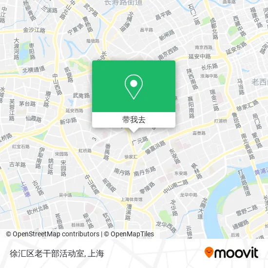 徐汇区老干部活动室地图