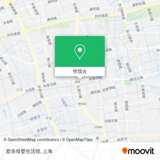 爱亲母婴生活馆地图