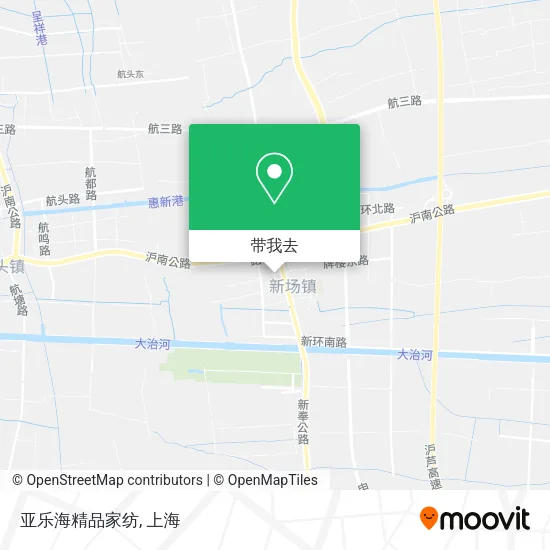 亚乐海精品家纺地图