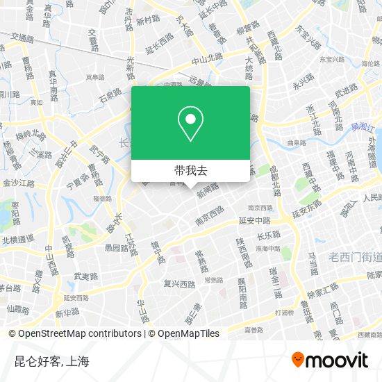 昆仑好客地图