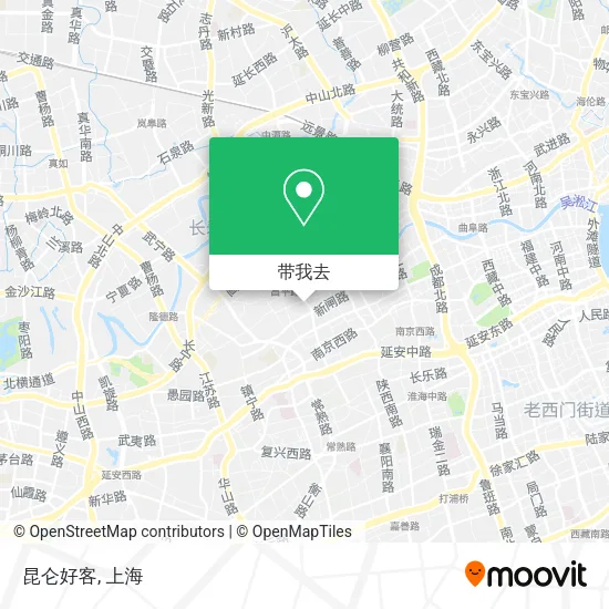 昆仑好客地图
