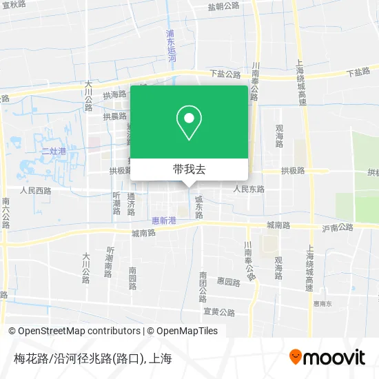 梅花路/沿河径兆路(路口)地图