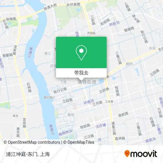 浦江坤庭-东门地图