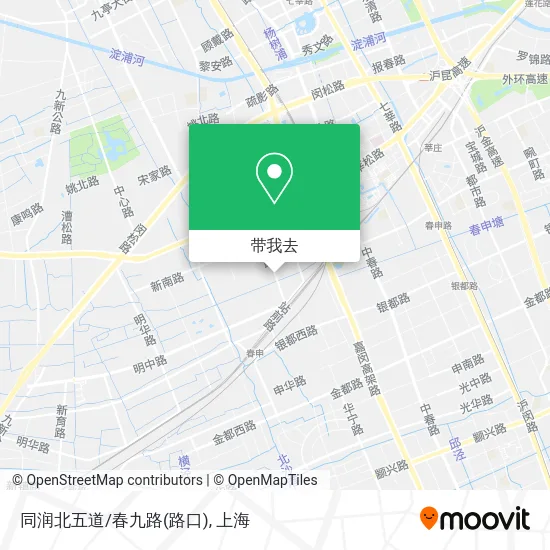 同润北五道/春九路(路口)地图