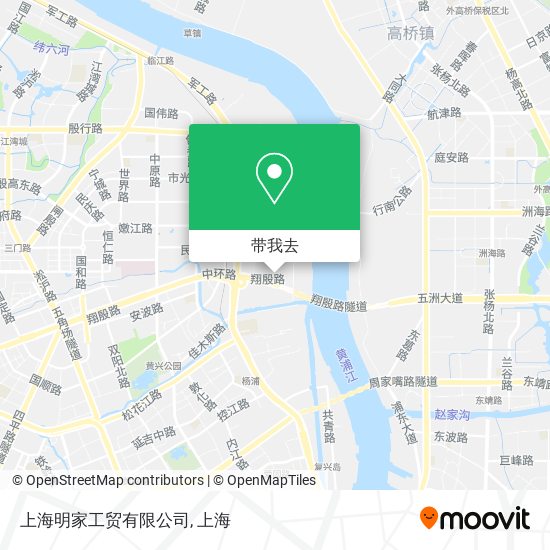 上海明家工贸有限公司地图