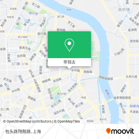 包头路翔殷路地图