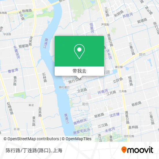 陈行路/丁连路(路口)地图