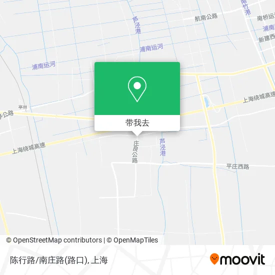 陈行路/南庄路(路口)地图