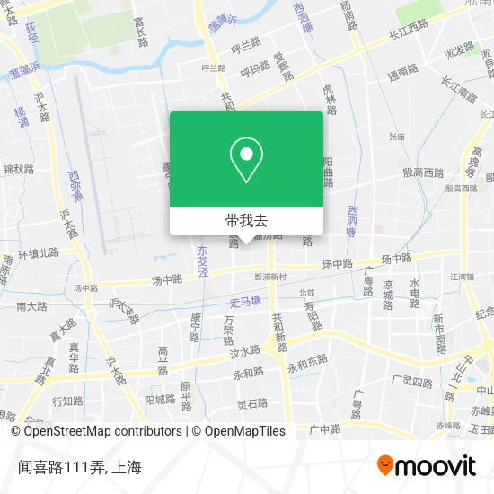 闻喜路111弄地图