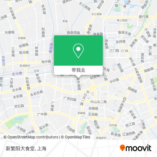 新繁阳大食堂地图
