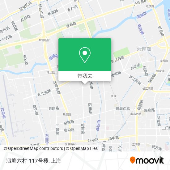 泗塘六村-117号楼地图