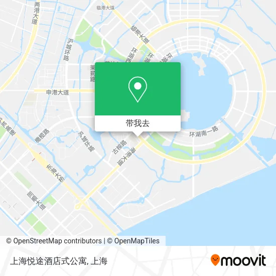 上海悦途酒店式公寓地图