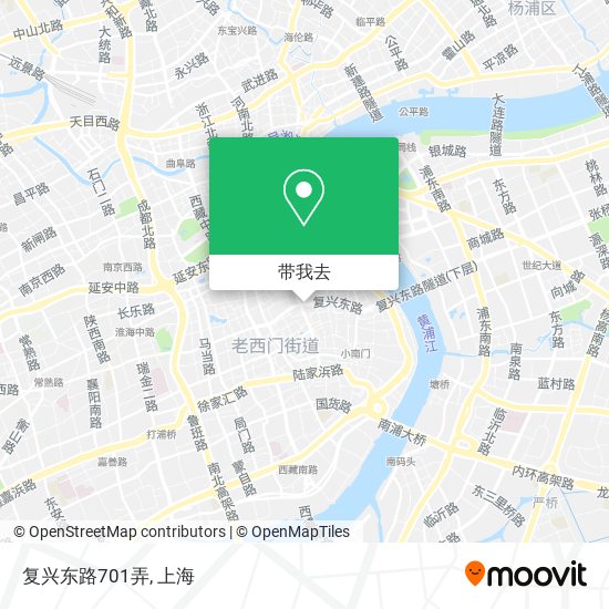 复兴东路701弄地图