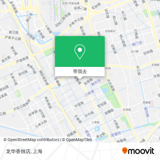 龙华香烛店地图