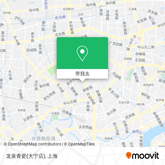 龙泉青瓷(大宁店)地图