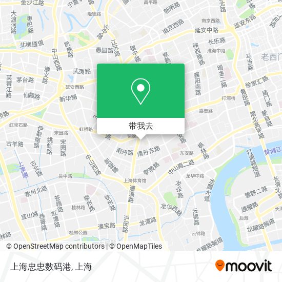 上海忠忠数码港地图