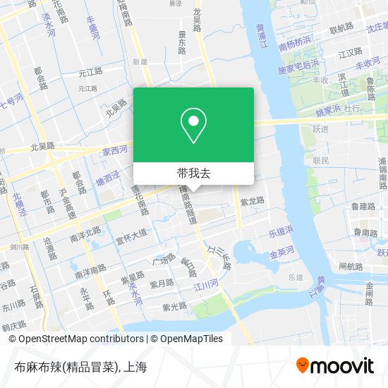 布麻布辣(精品冒菜)地图