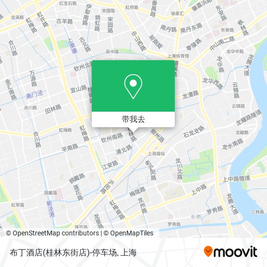 布丁酒店(桂林东街店)-停车场地图