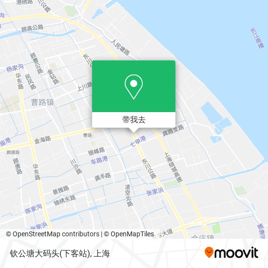 钦公塘大码头(下客站)地图