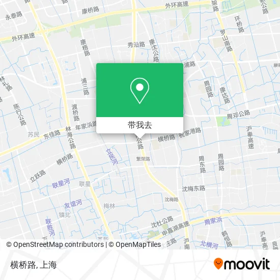 横桥路地图