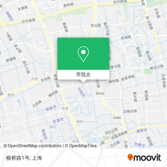 横桥路1号地图