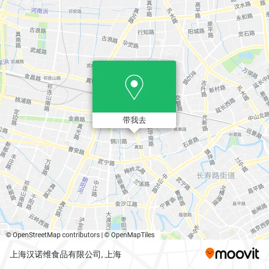 上海汉诺维食品有限公司地图