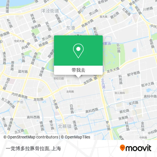 一觉博多拉豚骨拉面地图