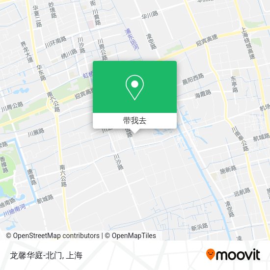 龙馨华庭-北门地图