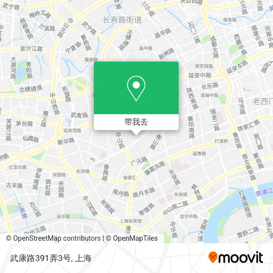 武康路391弄3号地图
