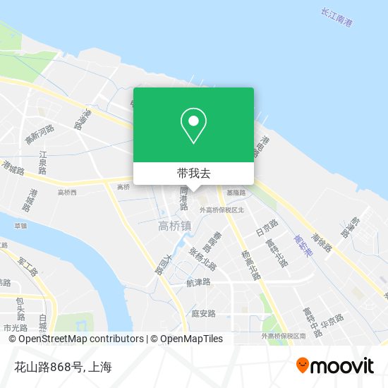 花山路868号地图