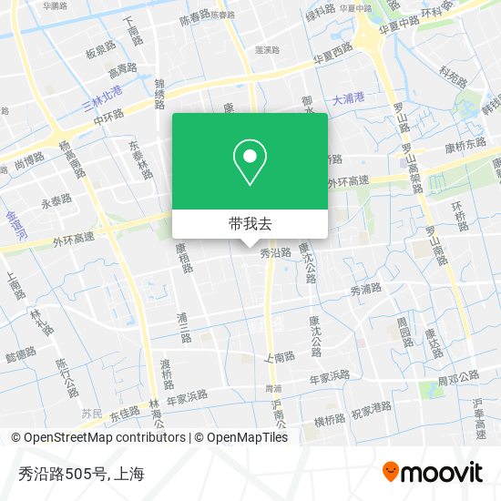 秀沿路505号地图