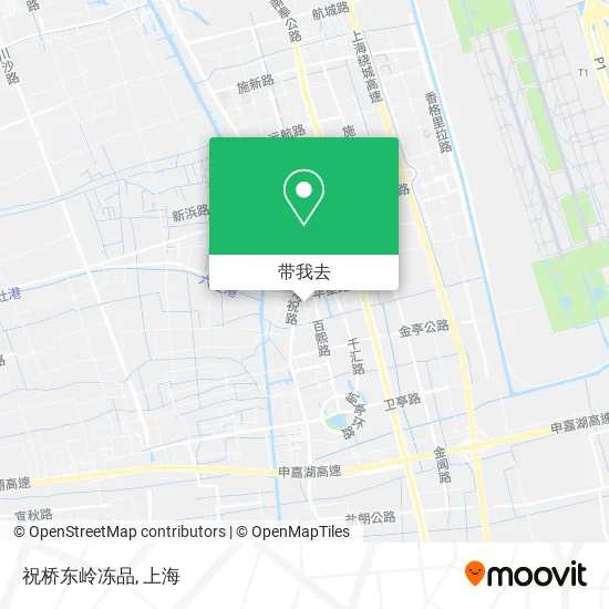 祝桥东岭冻品地图