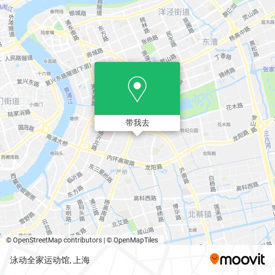 泳动全家运动馆地图
