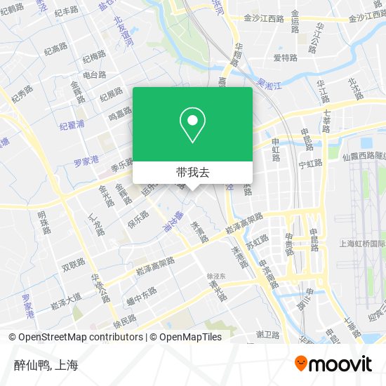 醉仙鸭地图