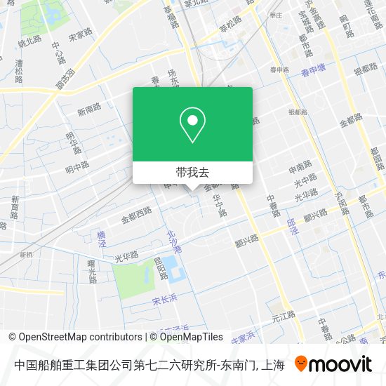 中国船舶重工集团公司第七二六研究所-东南门地图