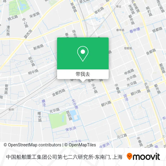 中国船舶重工集团公司第七二六研究所-东南门地图