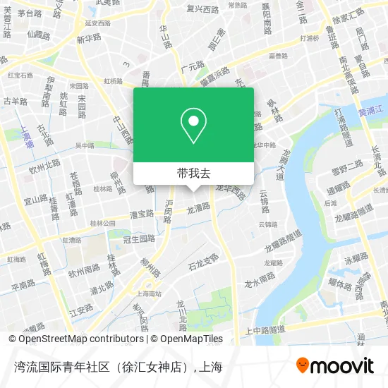 湾流国际青年社区（徐汇女神店）地图