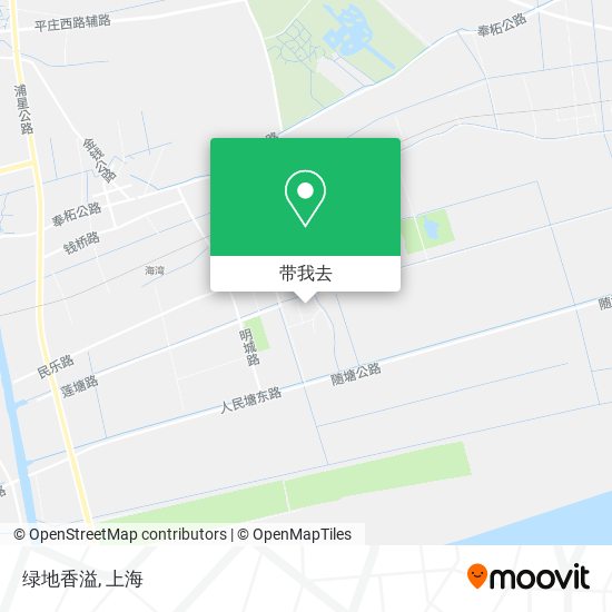 绿地香溢地图