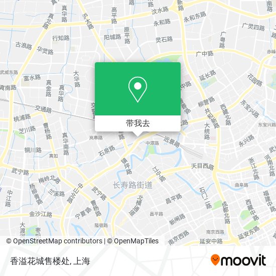 香溢花城售楼处地图