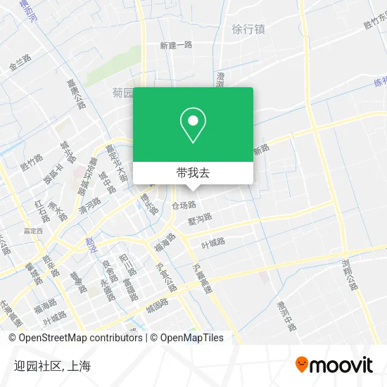 迎园社区地图