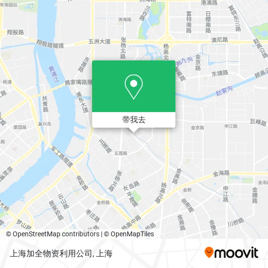 上海加全物资利用公司地图