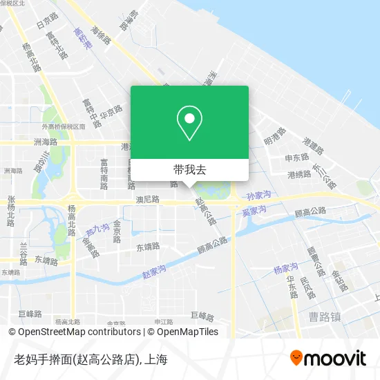 老妈手擀面(赵高公路店)地图