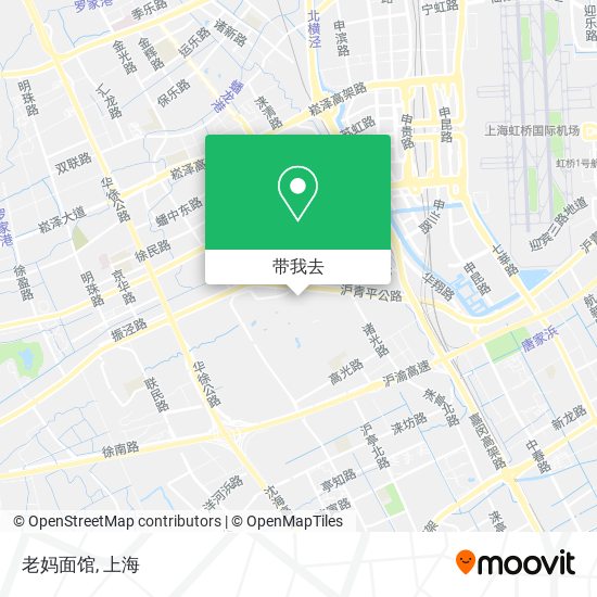 老妈面馆地图