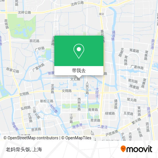 老妈骨头饭地图