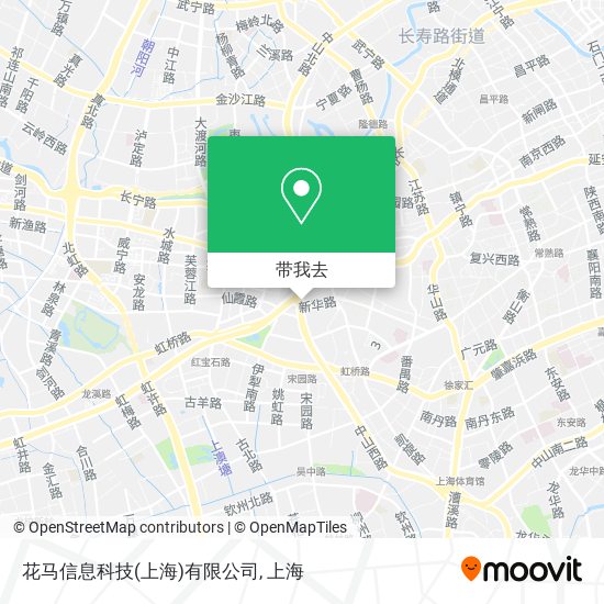 花马信息科技(上海)有限公司地图