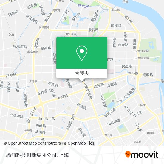 杨浦科技创新集团公司地图