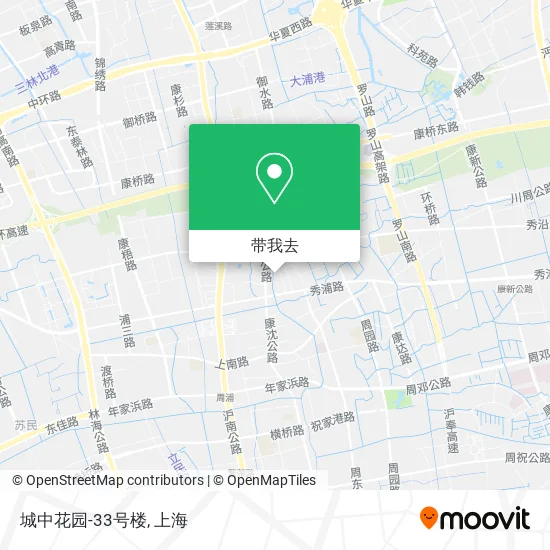 城中花园-33号楼地图