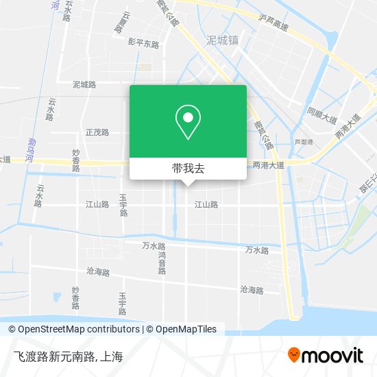 飞渡路新元南路地图