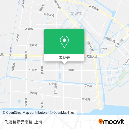 飞渡路新元南路地图