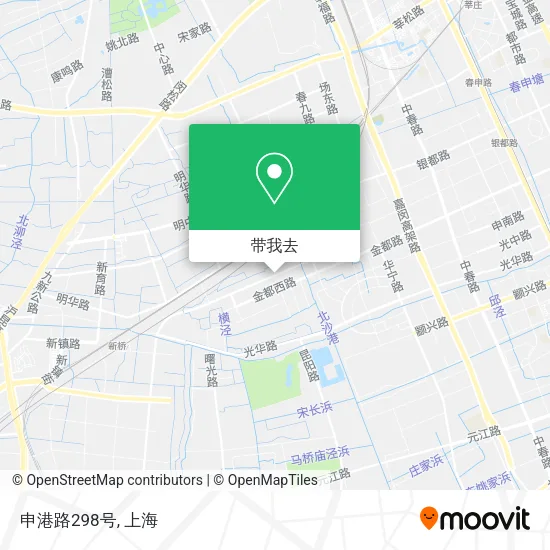 申港路298号地图